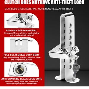 Car breaks Stainless Steel Anti-Theft Lock